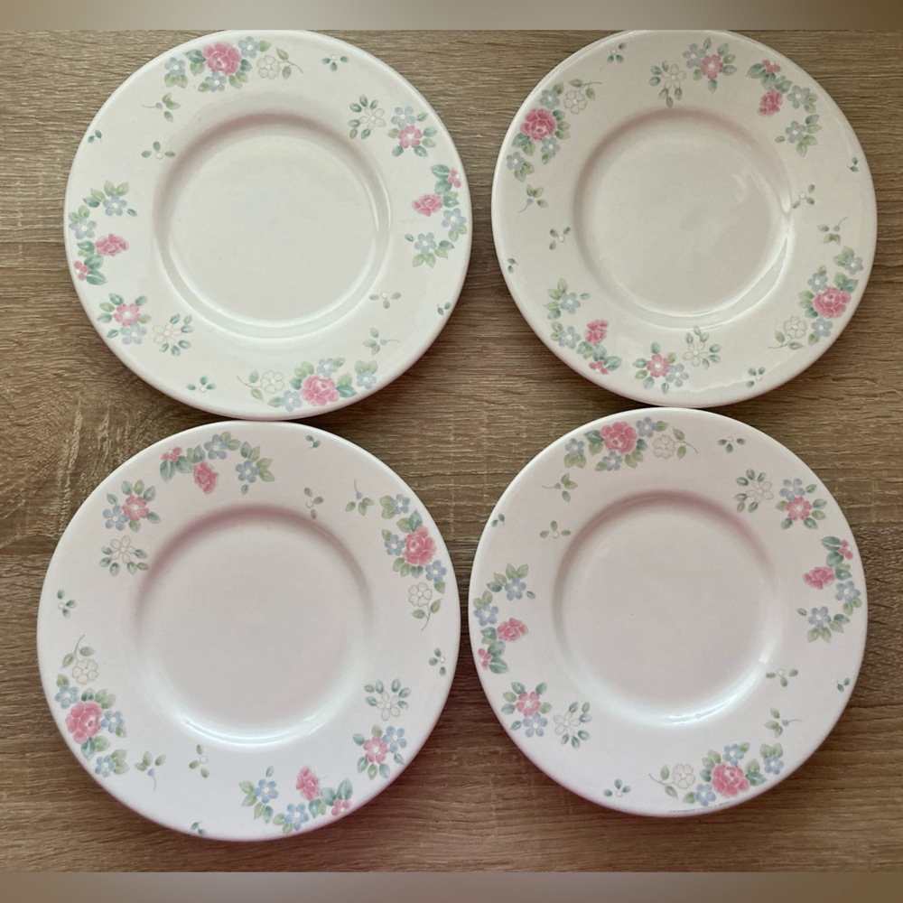 Pfaltzgraff Garden Party Dessert Plates - Spectrum by Pfaltzgraff Bundle of 4 🌸🌸